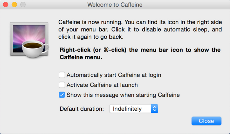 Mac_Caffeinate command